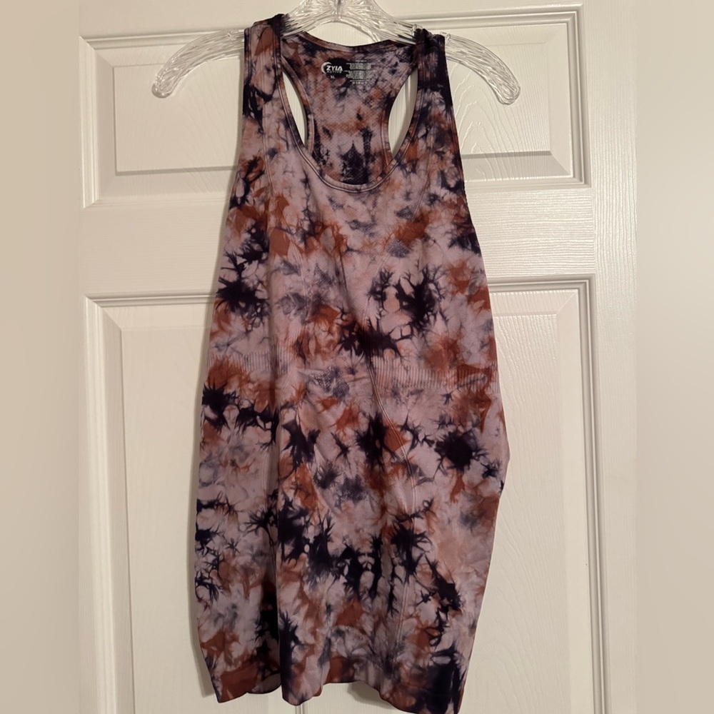 ZYIA Kids Tie-Dye One Piece in Black and Brown